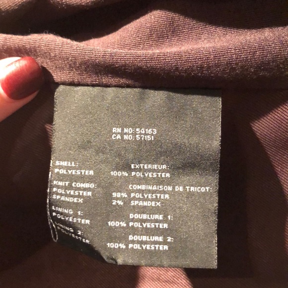 Faux Suede Moto Jacket - Picture 8 of 8